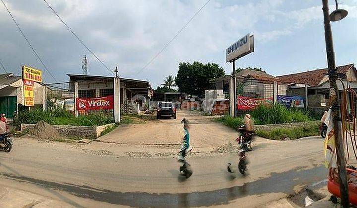 Tanah Cocok Buat Toko Bangunan Di Dekat Tol Di Mekarwangi 1