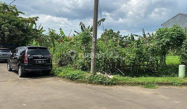 Tanah Kavling Hoek Di Villa Intan Pakuan Tajur Bogor Selatan 