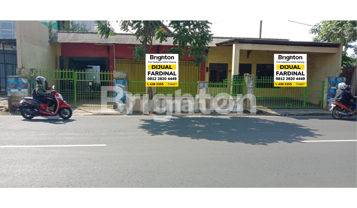 TANAH BONUS BANGUNAN PINGGIR JALAN STRATEGIS DI JL RAYA KEPUH 2, BANDUNGREJOSARI, SUKUN, MALANG