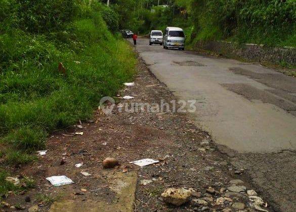 Tanah  Pinggir Jalan Di Daerah Nyalindung Sukabumi 1
