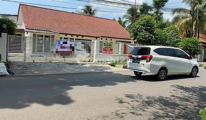 Tanah Di bagus bonus bangunan di lokasi komersil jalan sukasari 1