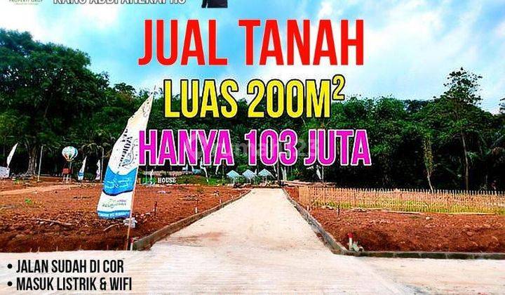 Di Tanah Luas 200 Meter Hanya 103 Juta 1