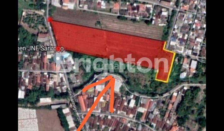 TANAH KOMERSIL DI SARIROGO SIDOARJO KOTAK DAN BAGUS 1