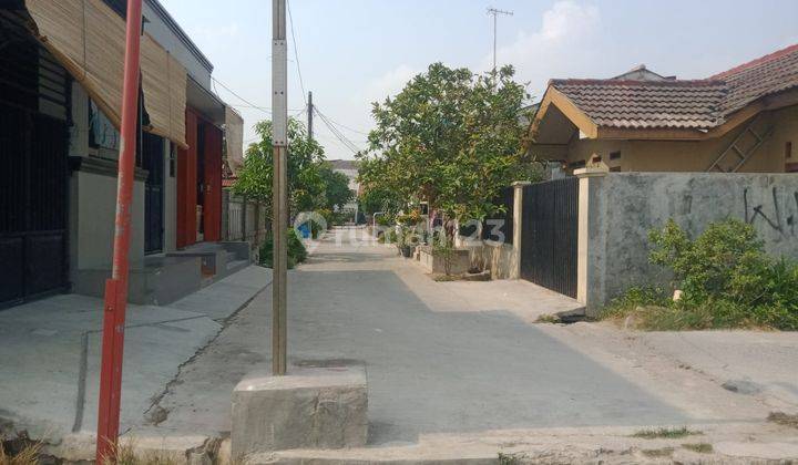 Tanah Siap Bangun Lokasi Pinggir Jalan Utama didalam Perumahan Taman Raya Cikarang 2