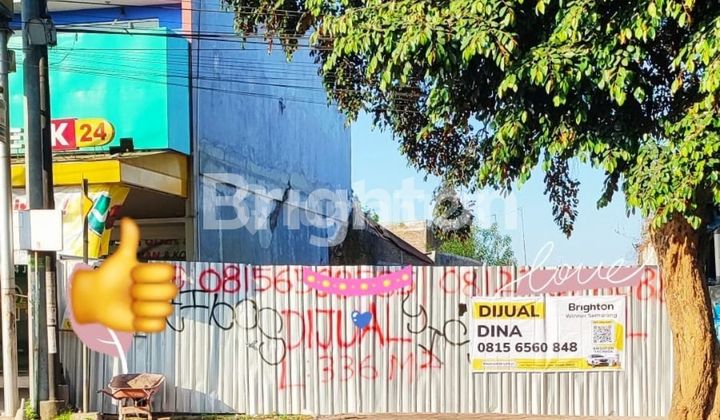 TURUN HARGA BANYAK, TANAH STRATEGIS PUSAT KOTA SALATIGA DI JL. JENDRAL SUDIRMAN