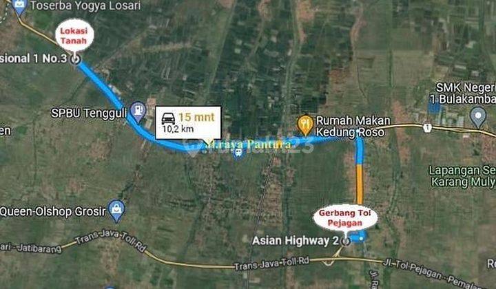 tanah industri di Losari, Brebes, Jawa Tengah seluas 10 hektar 2