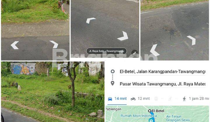 TANAH DI TAWANGMANGU PINGGIR JALAN RAYA SOLO - TAWANGNGGU 1