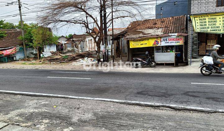 TANAH STRATEGIS, PINGGIR JALAN BESAR SOLO - BAKI DEKAT SOLO BARU, COCOK UNTUK USAHA KULINER/RUKO 1