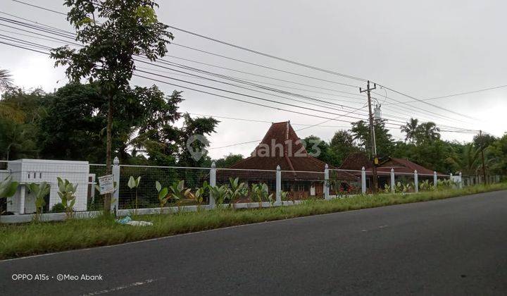 Tanah Luas 2401 Meter Persegi & Bangunan Joglo Lokasi Pakem Sleman 1