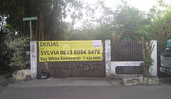 Dijual  Bu Turun Harga  Kavling Komersial Jl. Kramat Baru O 1