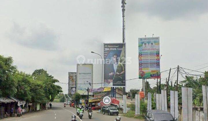 tanah di pinggir jalan raya Tegal Rotan 2