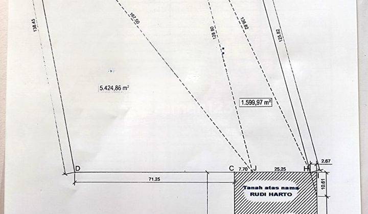 Tanah  komersial raya ahmad yani sebelah MC puri surya jaya 2