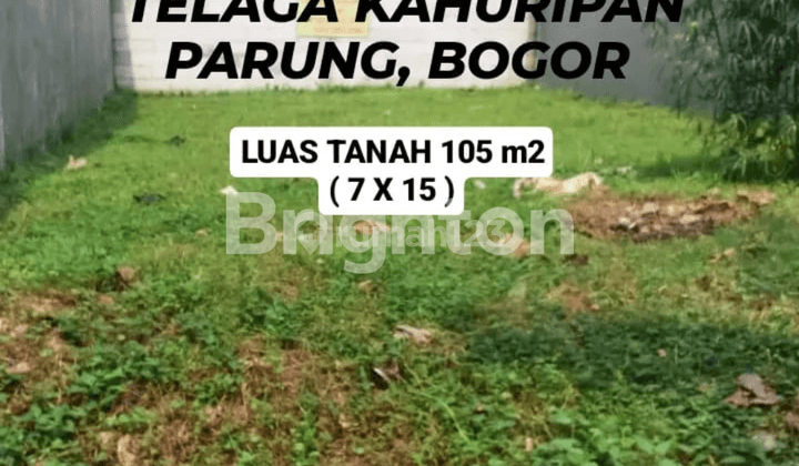 Segera Naik Kavling di Telaga Kahuripan Parung Bogor 1