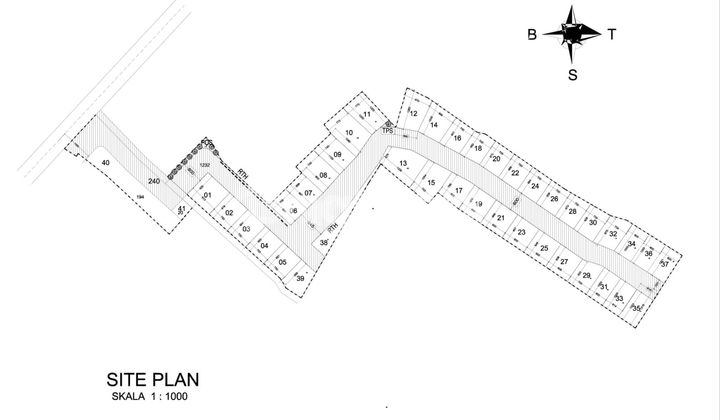 TANAH PERUMAHAN GRAND ASOKA NGIJO LT ± 4.000 M2 (SIAP BANGUN) DI PERUM GPA, NGIJO, KEC KARANG PLOSO, KAB MALANG