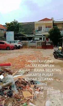 Tanah Di JOHAR BARU JAKARTA PUSAT 1