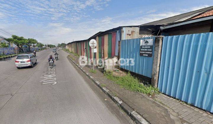 Rumah Hitung Tanah  Di Nol Jalan Raya Kalianak Cocok Buat Gudang 2