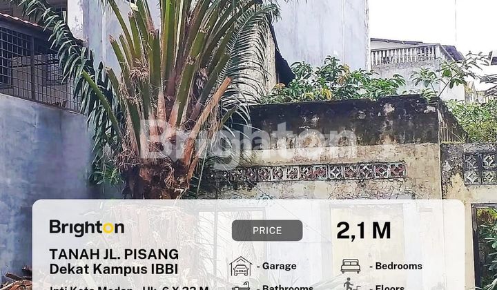 Tanah Lokasi Inti Kota Medan 2 Menit Dari Mall Deli Park Podomoro & Dekat Kampus IBBI