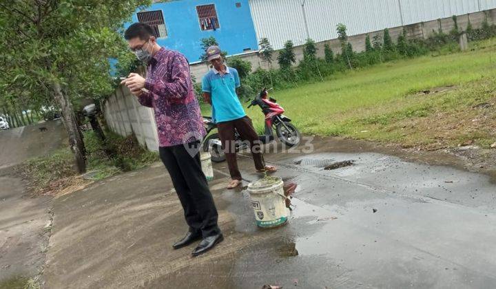 Kavling siap pakai. Tanah kotak. Cocok buat gudang  dan pabrik  bebas banjir di tigaraksa 1