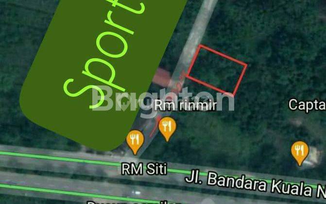 Tanah lokasi strategis dekat bandara kualanamu 1