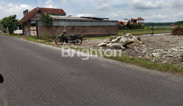 DIJUAL TANAH PINGGIR JALAN, BARAT DESA WISATA KASONGAN 1