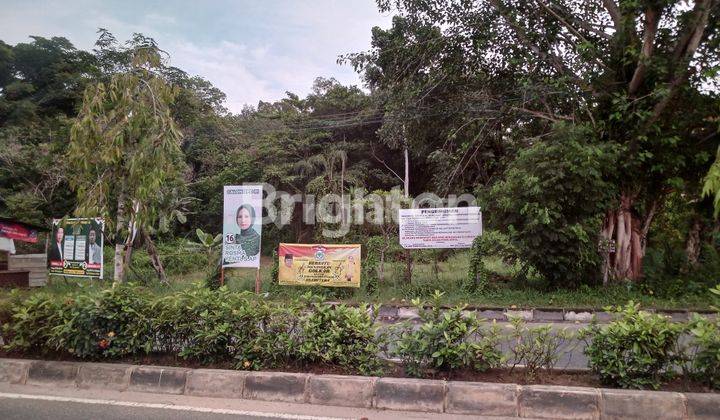TANAH PINGGIR JALAN LOKASI TENGAH KOTA COCOK DIBUAT USAHA, PERUMAHAN DAN PERKANTORAN