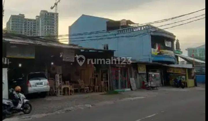 tanah  luas 1000m2 di pinggir jalan .Ciputat jakarta selatan ** 2