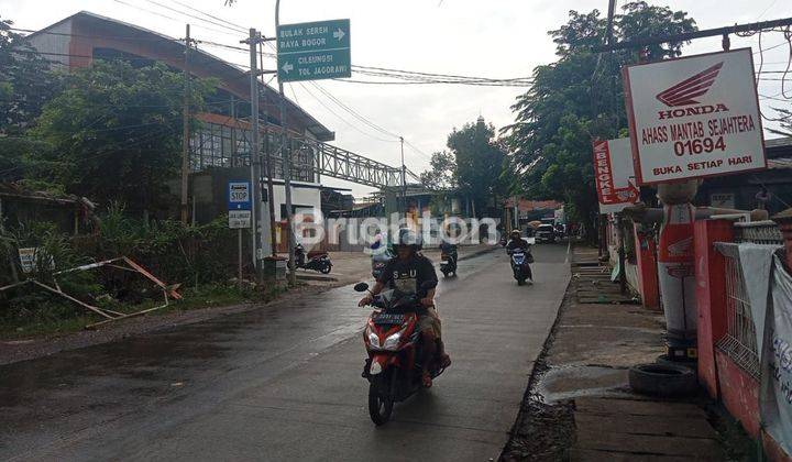 Tanah Pinggir Jl.raya Jambore Cibubur Jaktim Cocok Utk Ruko 2