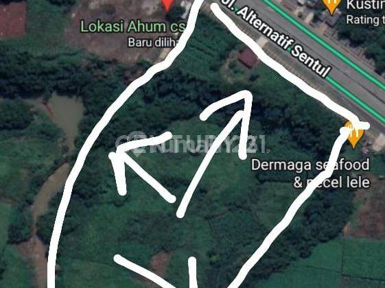 Tanah Komersiel Murah Jl Alternatif Sirkuit Sentul Bogor 2