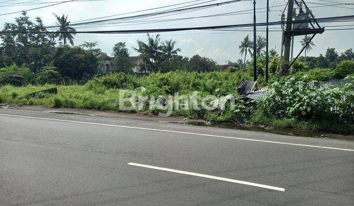 TANAH PEKARANGAN PINGGIR JALAN RAYA , LUAS TANAH 3600 M, YANG BUTUH GUDANG BESAR MARI MERAPAT 1