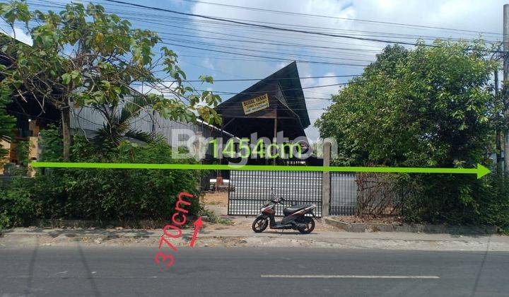 TANAH 10 ARE BONUS GUDANG & KANTOR DI PINGGIR  JL. GUNUNG SALAK 2