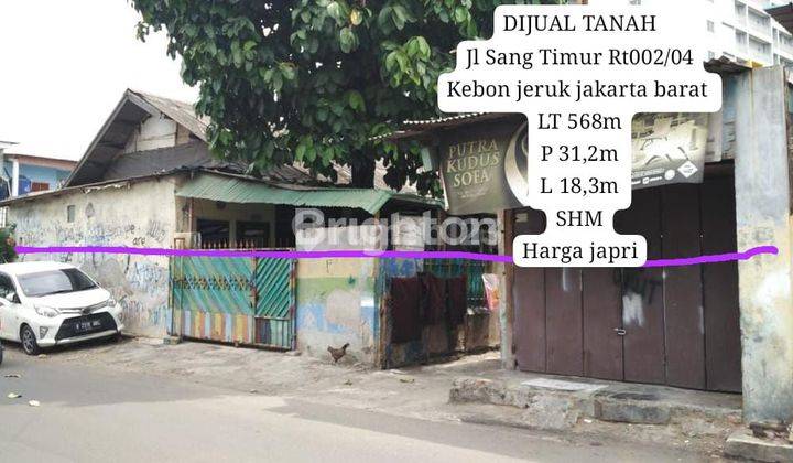 Tanah Strategis Jakarta Barat 1