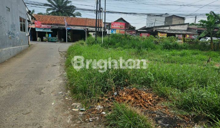 TANAH MURAH DIBAWAH NJOP DATAR  SIAP DIBANGUN PINGGIR JALAN SAWANGAN DEPOK