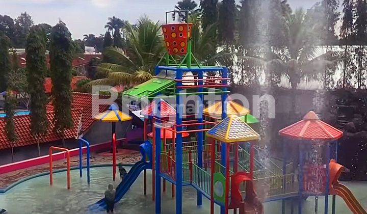 TEMPAT WISATA LENGKAP DENGAN WATERBOOM, RESTAURANT, LAPANGAN TENNIS DI JALAN UTAMA SALATIGA 2