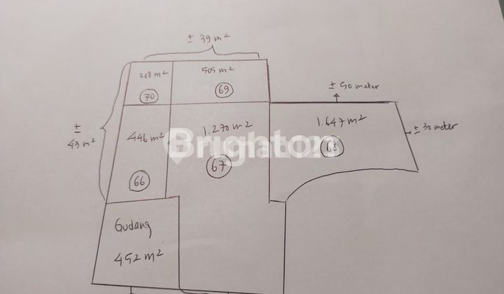 TANAH GUDANG DI LEGOK