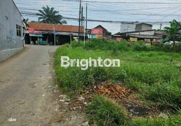 TANAH DATAR SIAP DIBANGUN PINGGIR JALAN SAWANGAN DEPOK 1