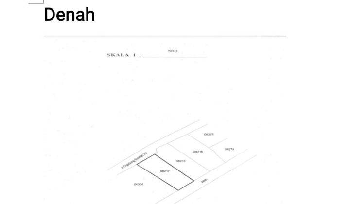 TANAH KAVLING SIAP BANGUN ADA 3 KAVLING BERENDENG DI CIGADUNG BANDUNG - KAV. A 2