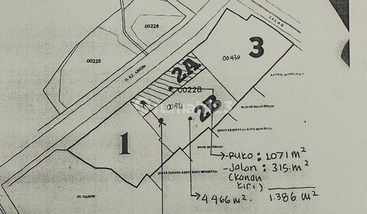 Tanah Strategis Pusat Kota Bengkulu 2