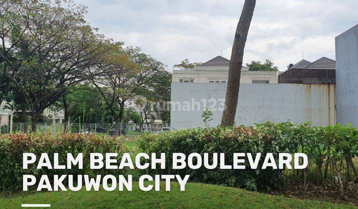 Kavling Palm Beach Boulevard, Pakuwon City , Strategis, Langka 1