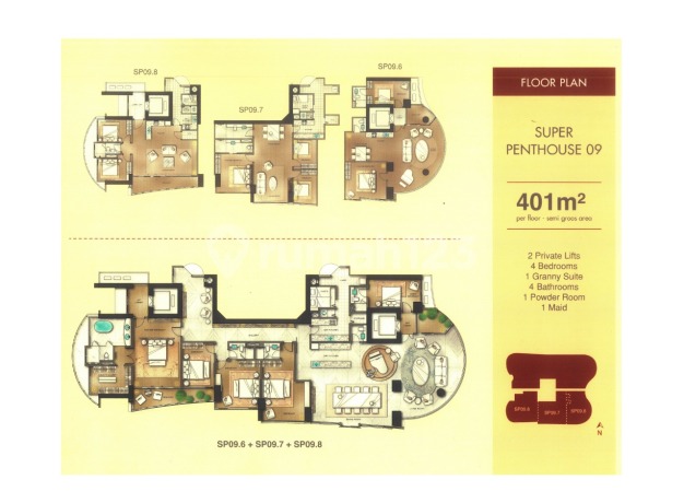 Apartment Penthouse Presidential