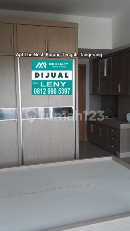 THE NEST APARTMENT, STUDIO 27 M2, FURNISHED, DI KARANG TENGAH, TANGERANG