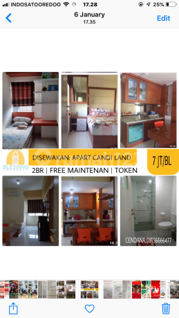 Apartemen Candi Land 2 BR