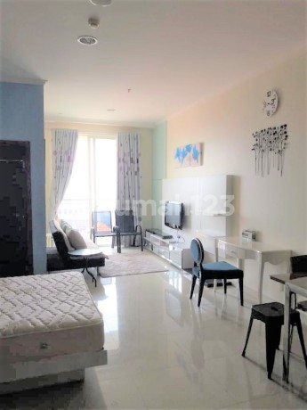 Harga Miring, Type Studio, Furnished, Siap Huni di Ancol Mansion, Jakarta Utara