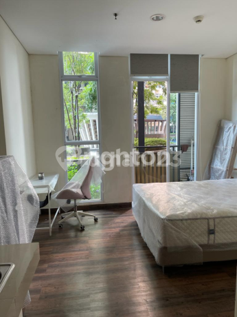 APARTMENT PURI ORCHARD STUDIO SEMI FURNISHED LANTAI 1 VIEW TAMAN