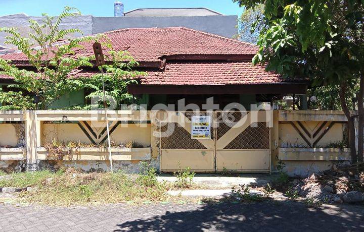 RUMAH RUNGKUT JAYA HOOK BUTUH RENOV DAN HITUNG TANAH BISA DIJADIKAN 2