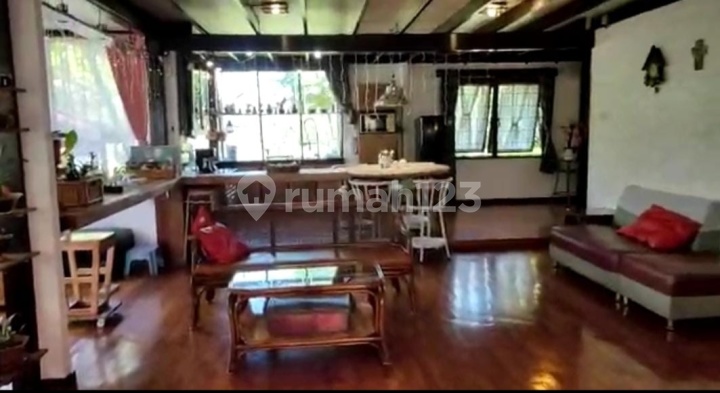 Dijual Rumah Villa Unik Full Kayu Di Graha Puspa Lembang Bandung