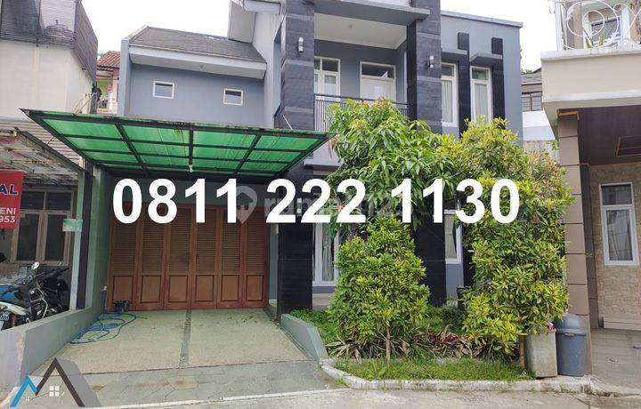 Rumah terawat arjuna residence – gegerkalong, lebar muka 7m, Hadap Timur.