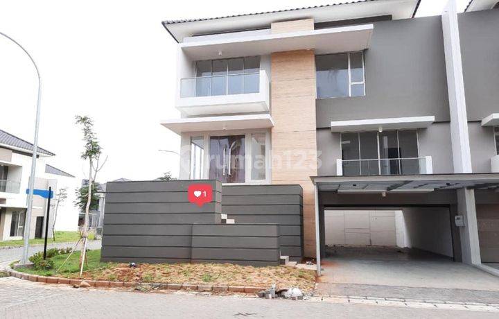 Rumah Termurah 2,5 Lantai Hook Luas 340 M2 Di Golf Island Pik 