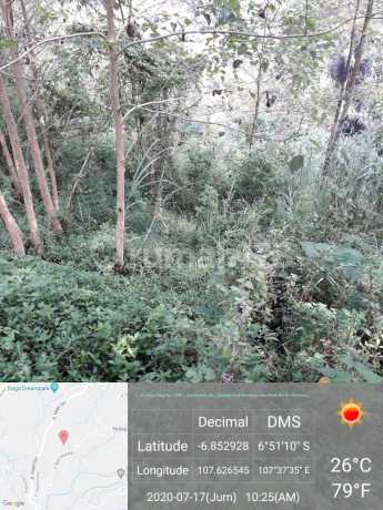 Jual Sangat Murah Tanah Kavling Dago Umaia , Dago Atas Bandung . SHM.