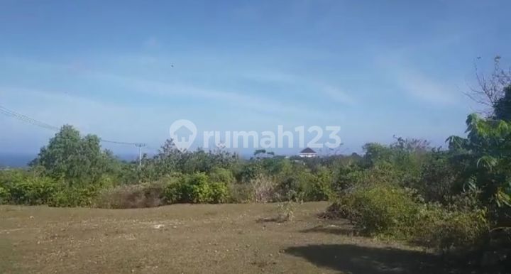 Tanah view spektakuler di Bukit Ungasan menghadap ke Banyan Tree Resort