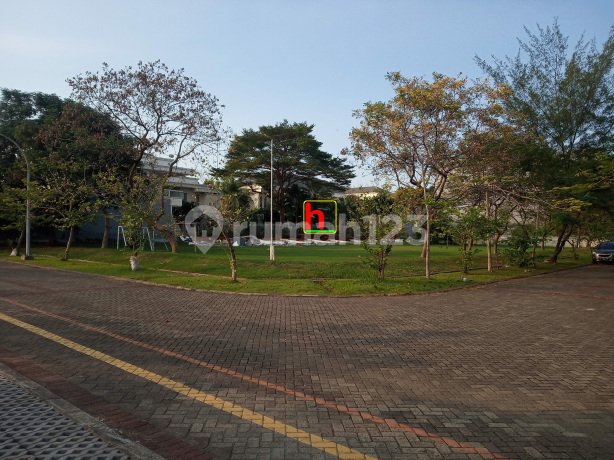 Kavling Kano Indah PIK, Ukuran 901,5 m2, jalan lebar, hoek